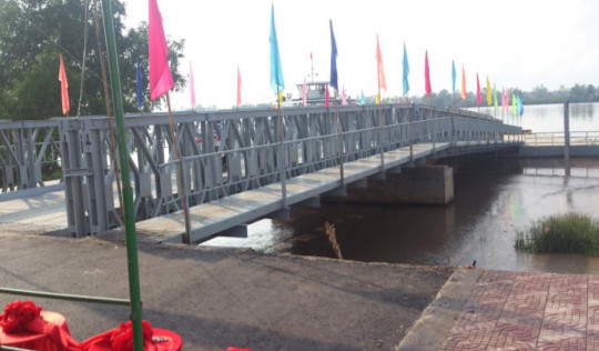 Công trình cầu phà Tân Long